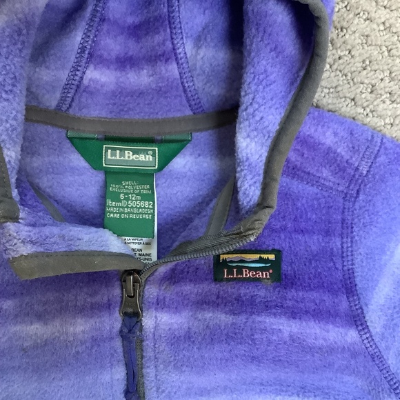 L.L. Bean fleece jacket - Infant 6-12 months - Picture 2 of 2
